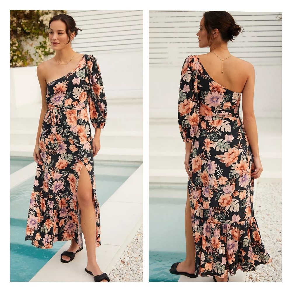 Anthropologie L Space Josephine Cover-Up Maxi Dress size 4 B33
